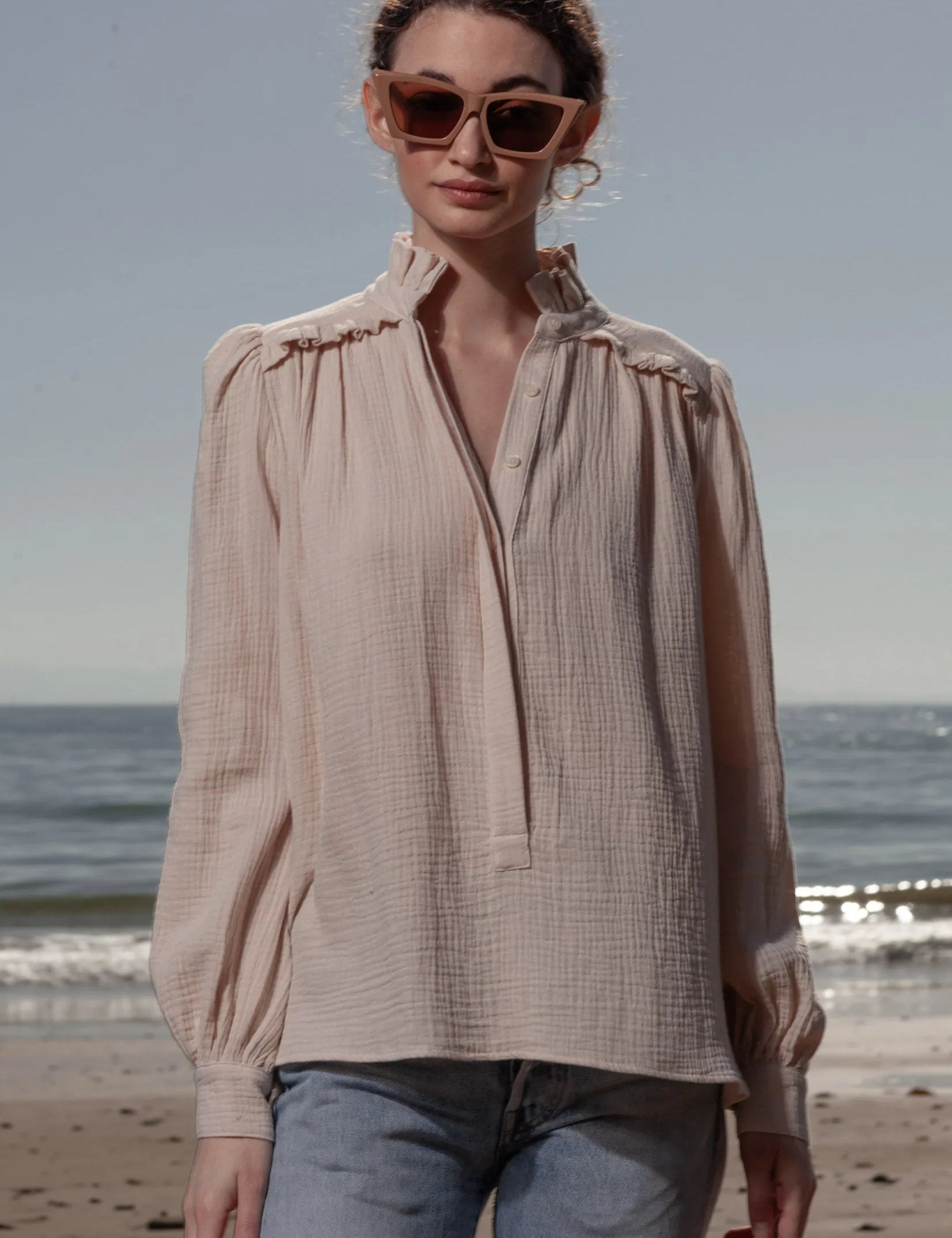 Poet Top - Dun - Heidi Merrick