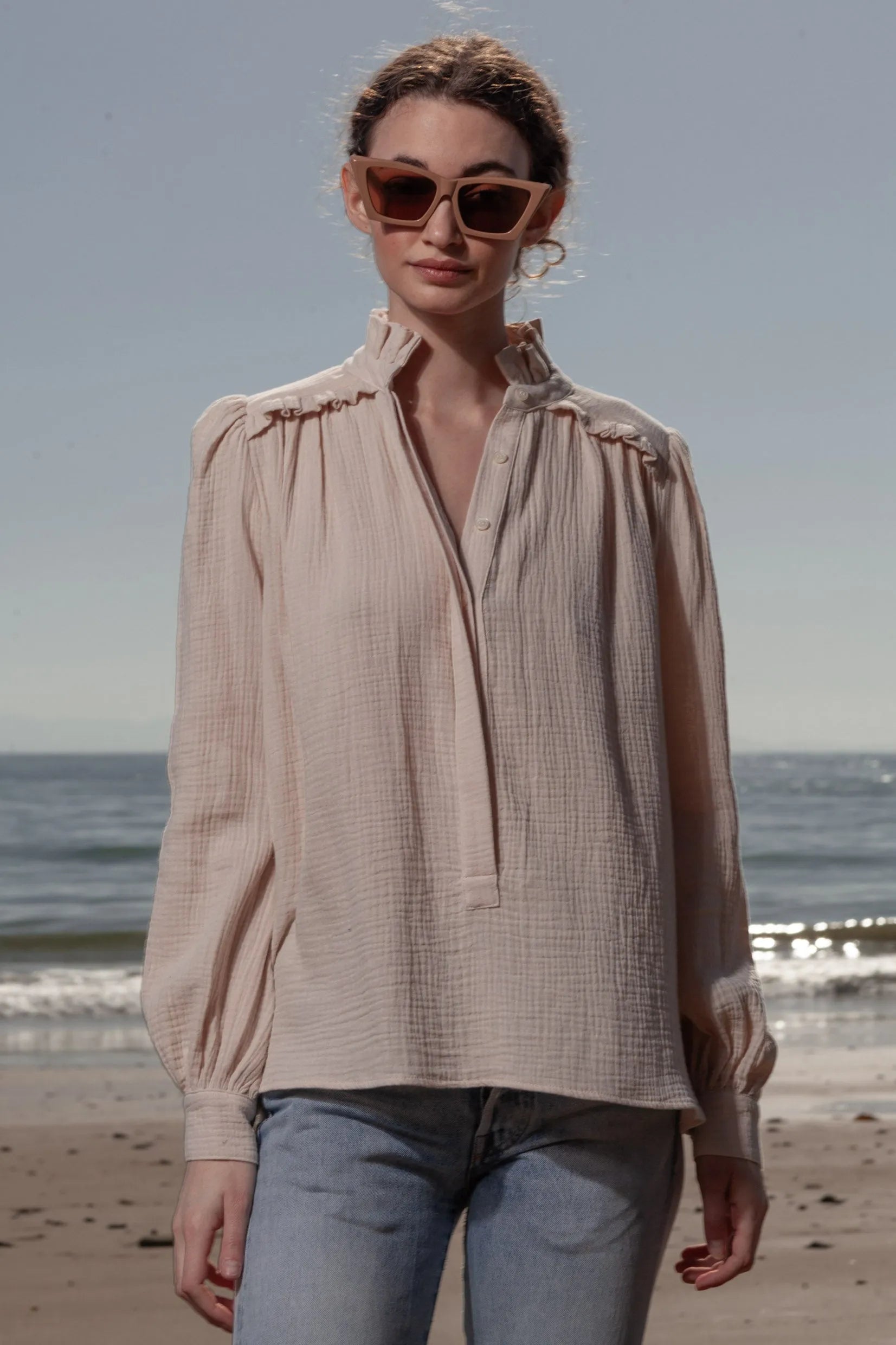 Poet Top - Dun - Heidi Merrick