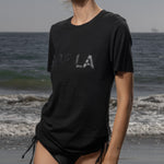 SRF LA Tee - Black on Black - Heidi Merrick