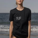 SRF LA Tee - Black on Black - Heidi Merrick