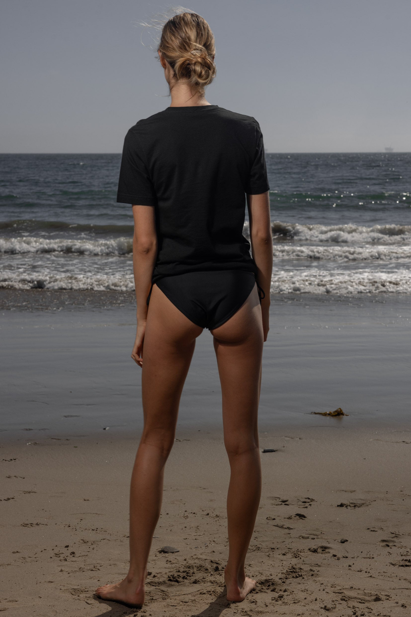 SRF LA Tee - Black on Black - Heidi Merrick