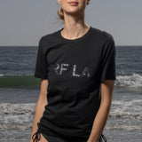 SRF LA Tee - Black on Black - Heidi Merrick