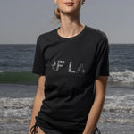 SRF LA Tee - Black on Black - Heidi Merrick