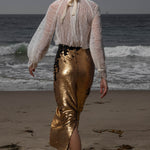 Missive Blouse - Cream Dentelle De Calais - Heidi Merrick