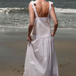 Ballerine Dress - White Shirting - Heidi Merrick