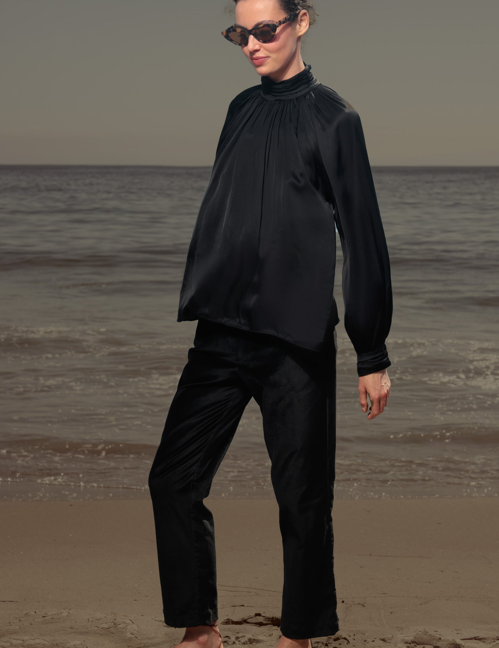 Bruno Pant - Noir Velvet