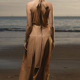 Nysa Dress - Ticking Stripe - Heidi Merrick