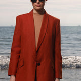 Zelda Blazer - Sienna Silk & Hemp - Heidi Merrick
