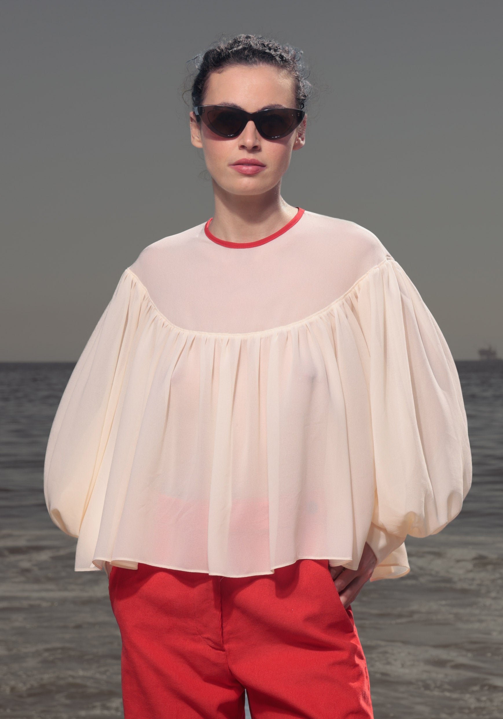 Nova Top - Cream - Heidi Merrick