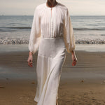 Caprine Dress - Cream - Heidi Merrick