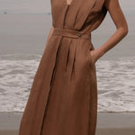 Azadeh Dress - Roan Linen - Heidi Merrick