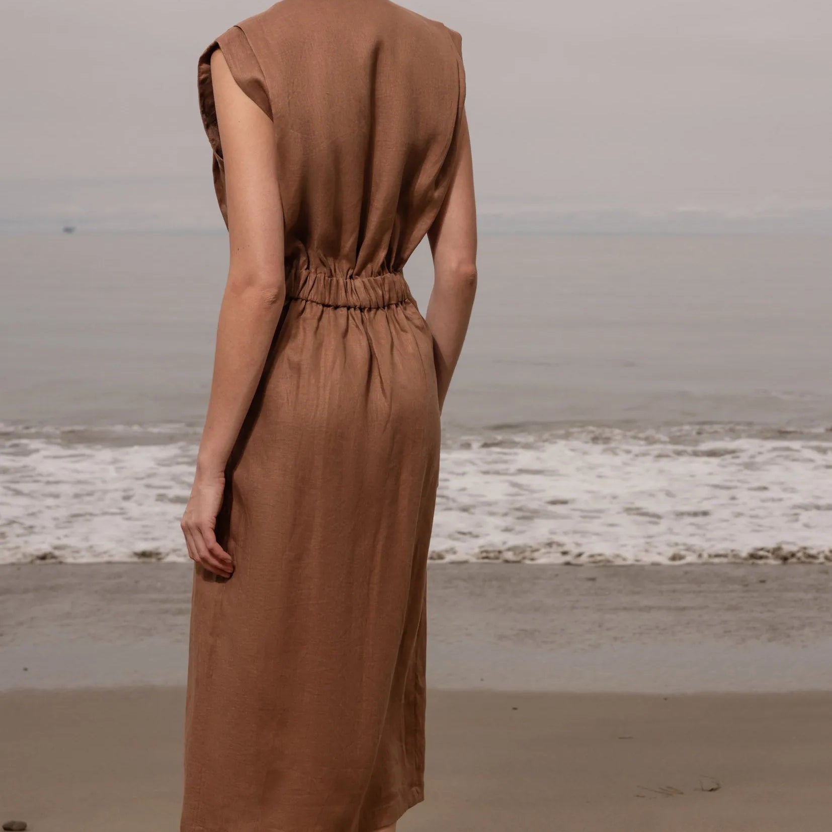 Azadeh Dress - Roan Linen - Heidi Merrick