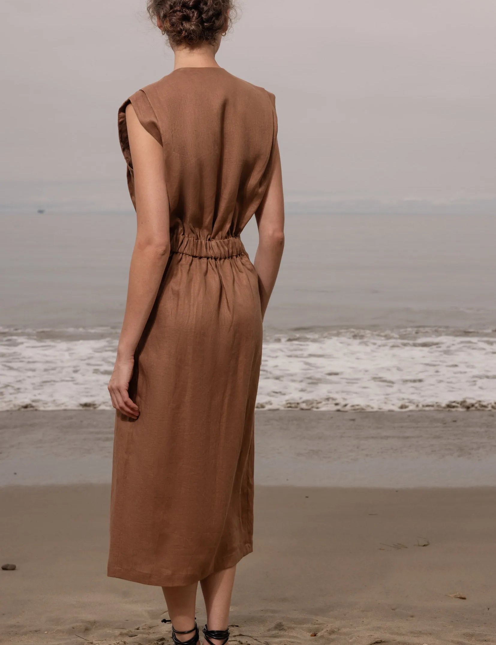 Azadeh Dress - Roan Linen - Heidi Merrick