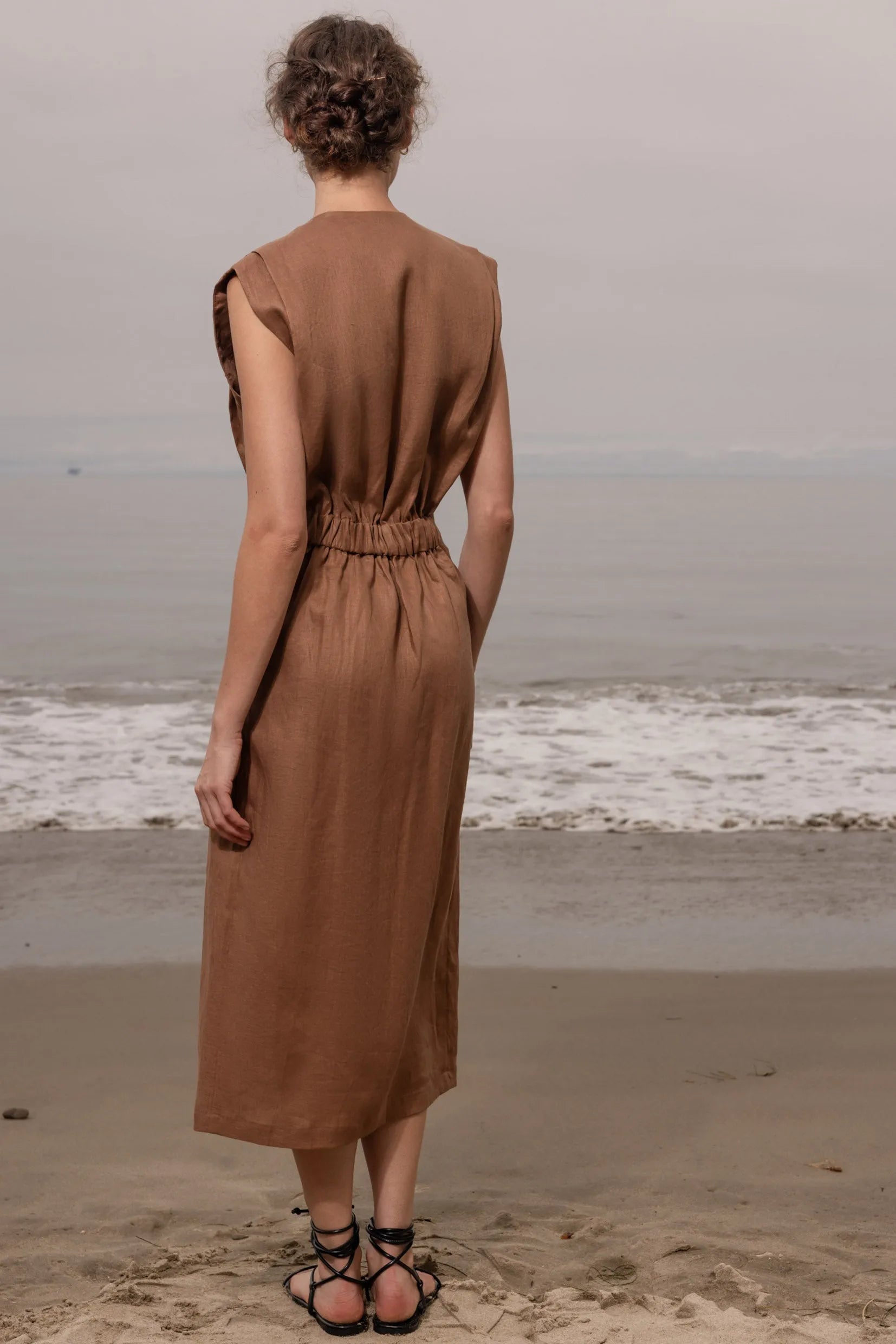 Azadeh Dress - Roan Linen - Heidi Merrick