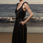 Caraco Top - Noir - Heidi Merrick