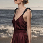 Maeve Skirt - Burgundy - Heidi Merrick