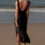 Marion Slip Dress - Black - Heidi Merrick
