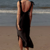 Marion Slip Dress - Black - Heidi Merrick