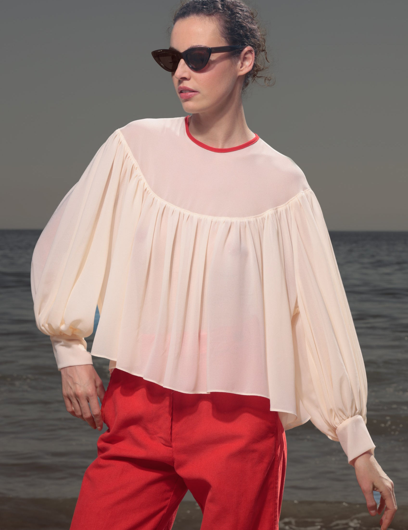 Nova Top - Cream - Heidi Merrick