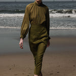 Geometry Skirt - Frog Linen - Heidi Merrick
