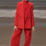 Alix Pant - Vermilion Corduroy