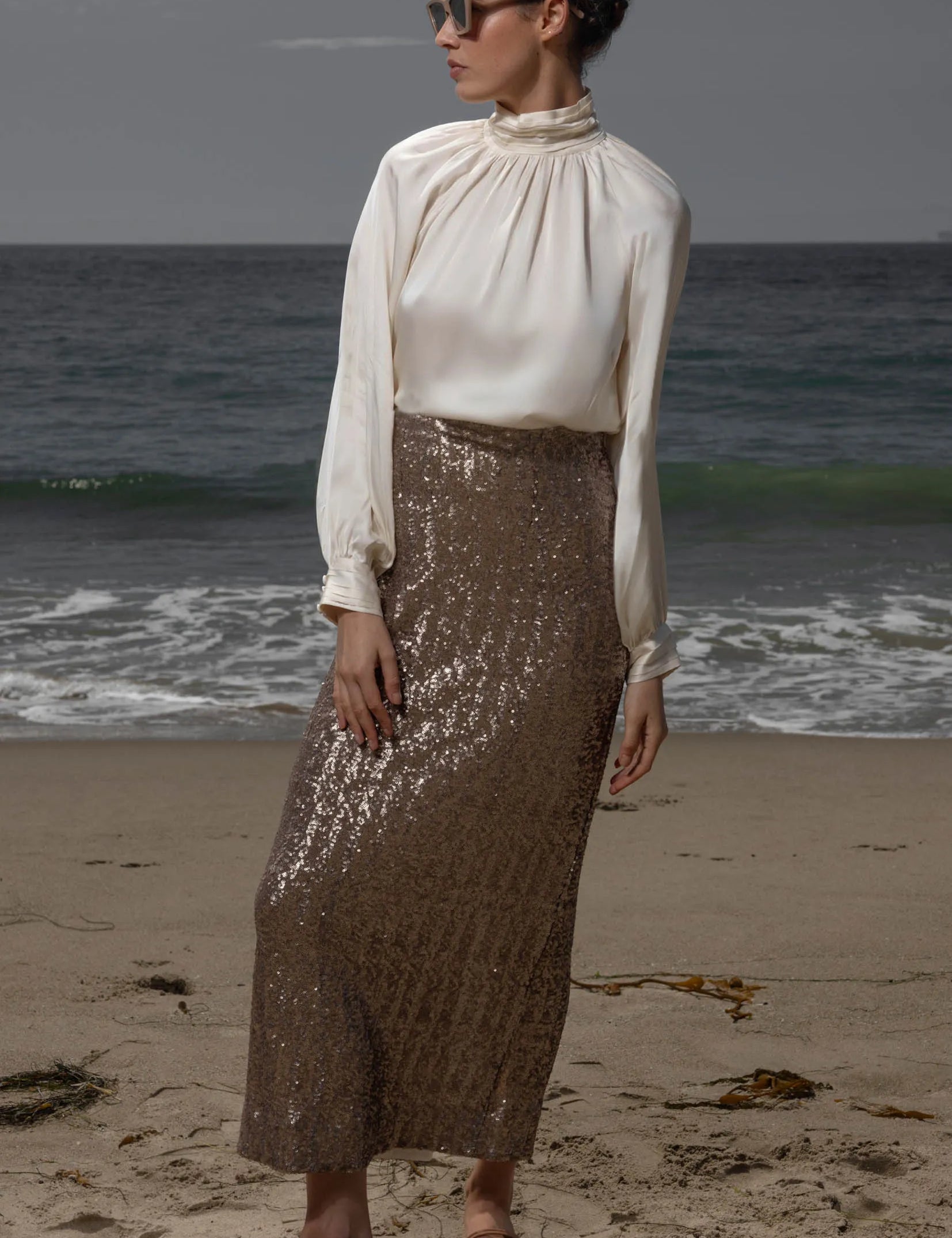 Siren Skirt - Toast - Heidi Merrick
