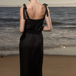 Caraco Top - Noir - Heidi Merrick