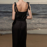 Caraco Top - Noir - Heidi Merrick