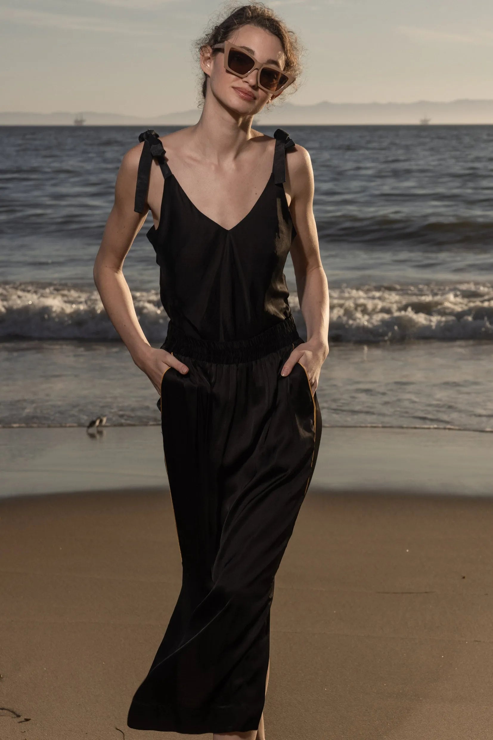 Maeve Skirt - Black - Heidi Merrick