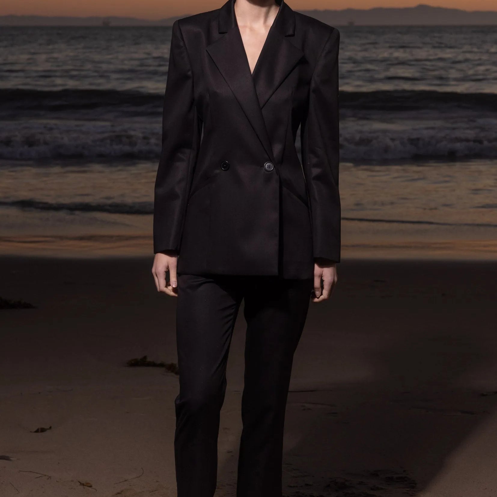 Bruno Pant - Noir - Heidi Merrick