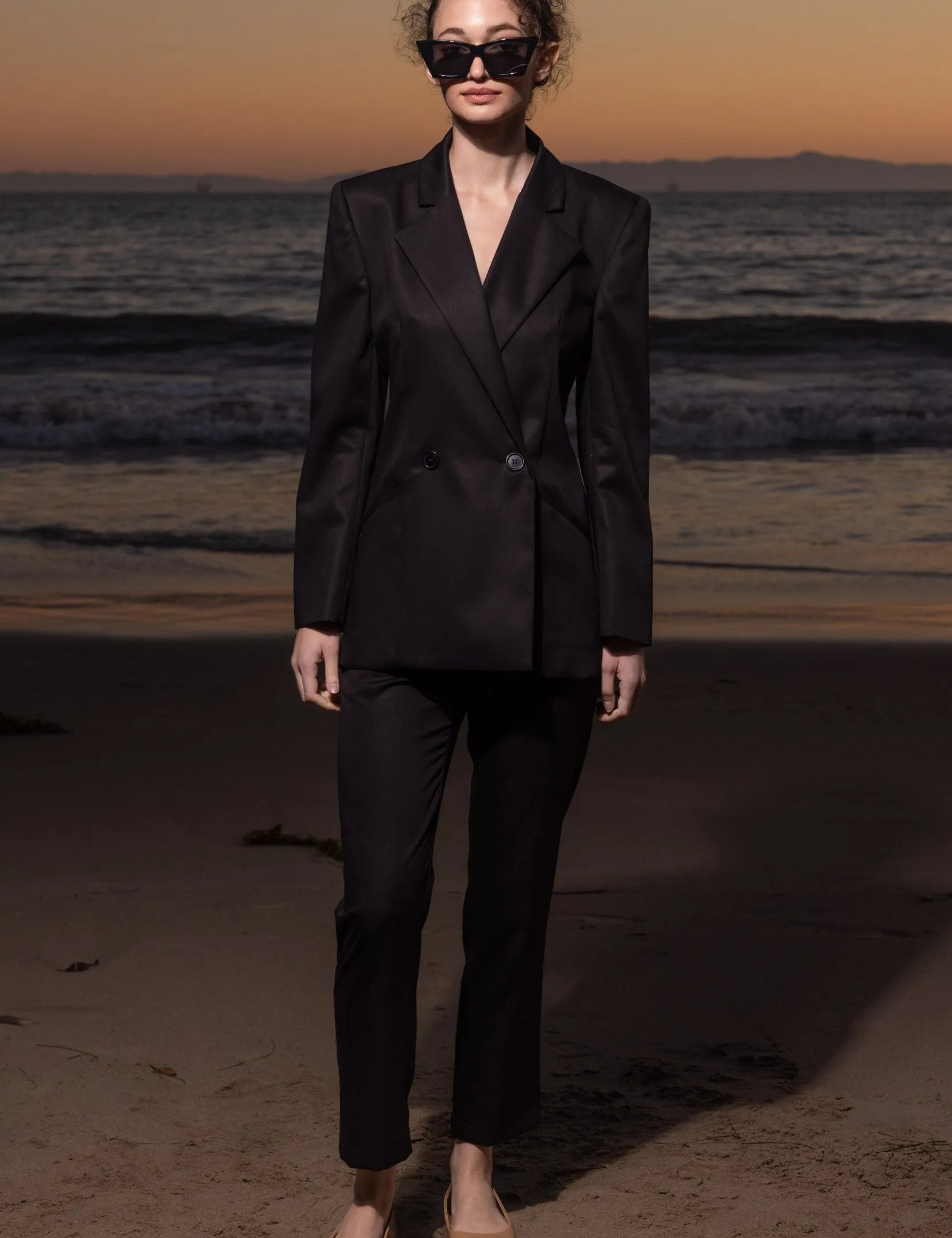 Bruno Pant - Noir - Heidi Merrick
