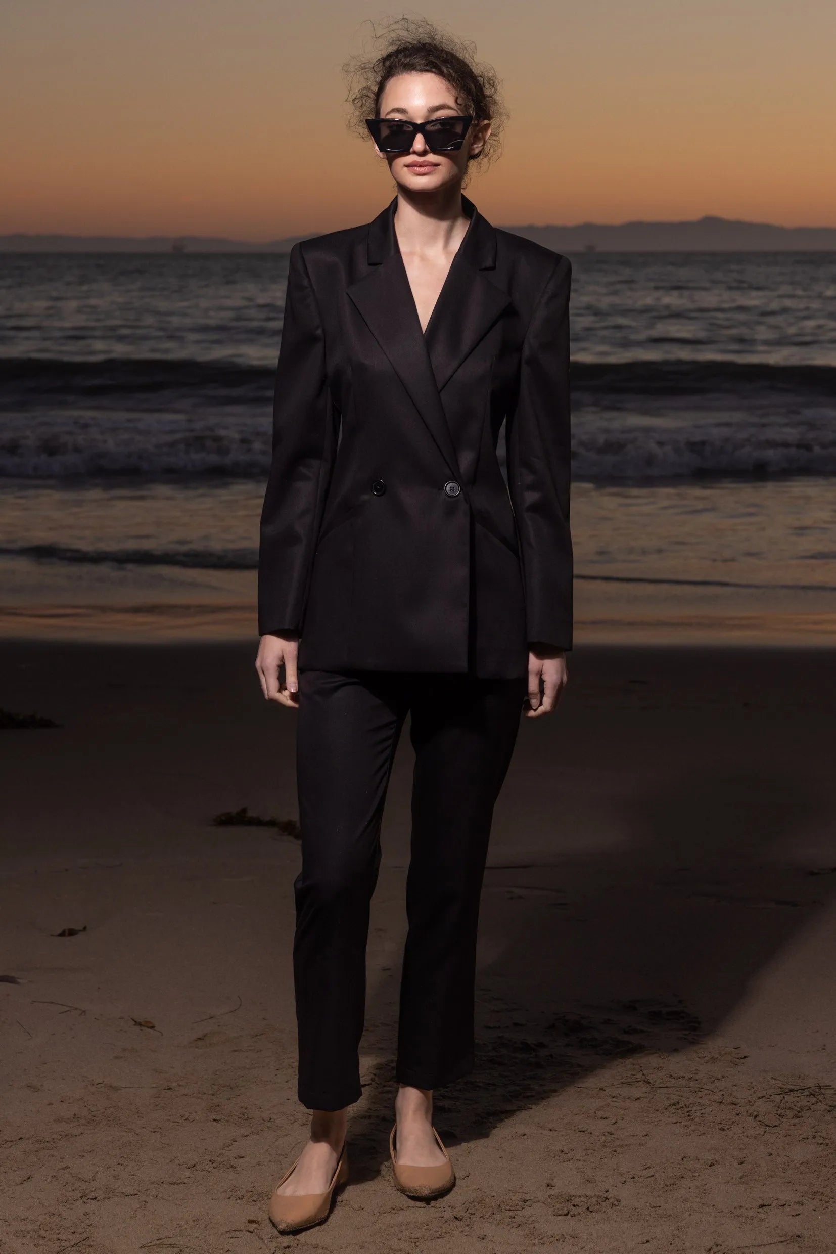 Bruno Pant - Noir - Heidi Merrick