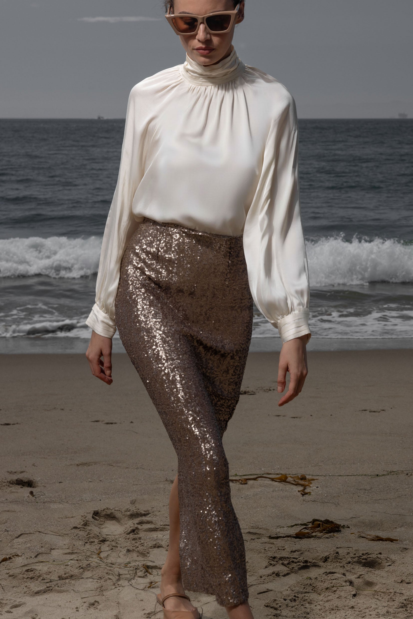 Siren Skirt - Toast - Heidi Merrick