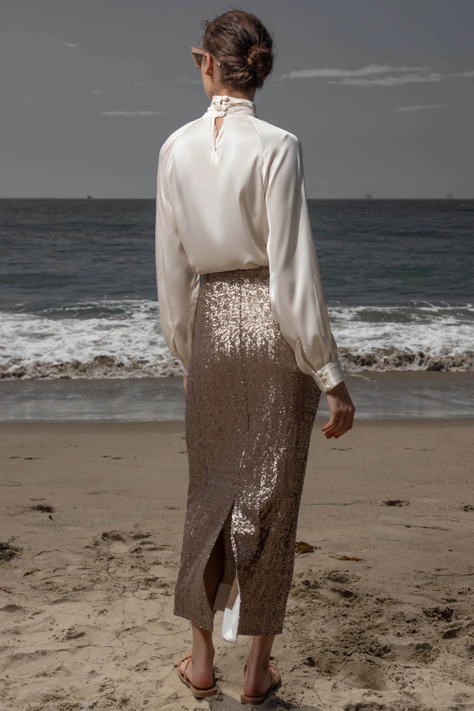 Siren Skirt - Toast - Heidi Merrick