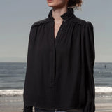 Poet Top - Black - Heidi Merrick