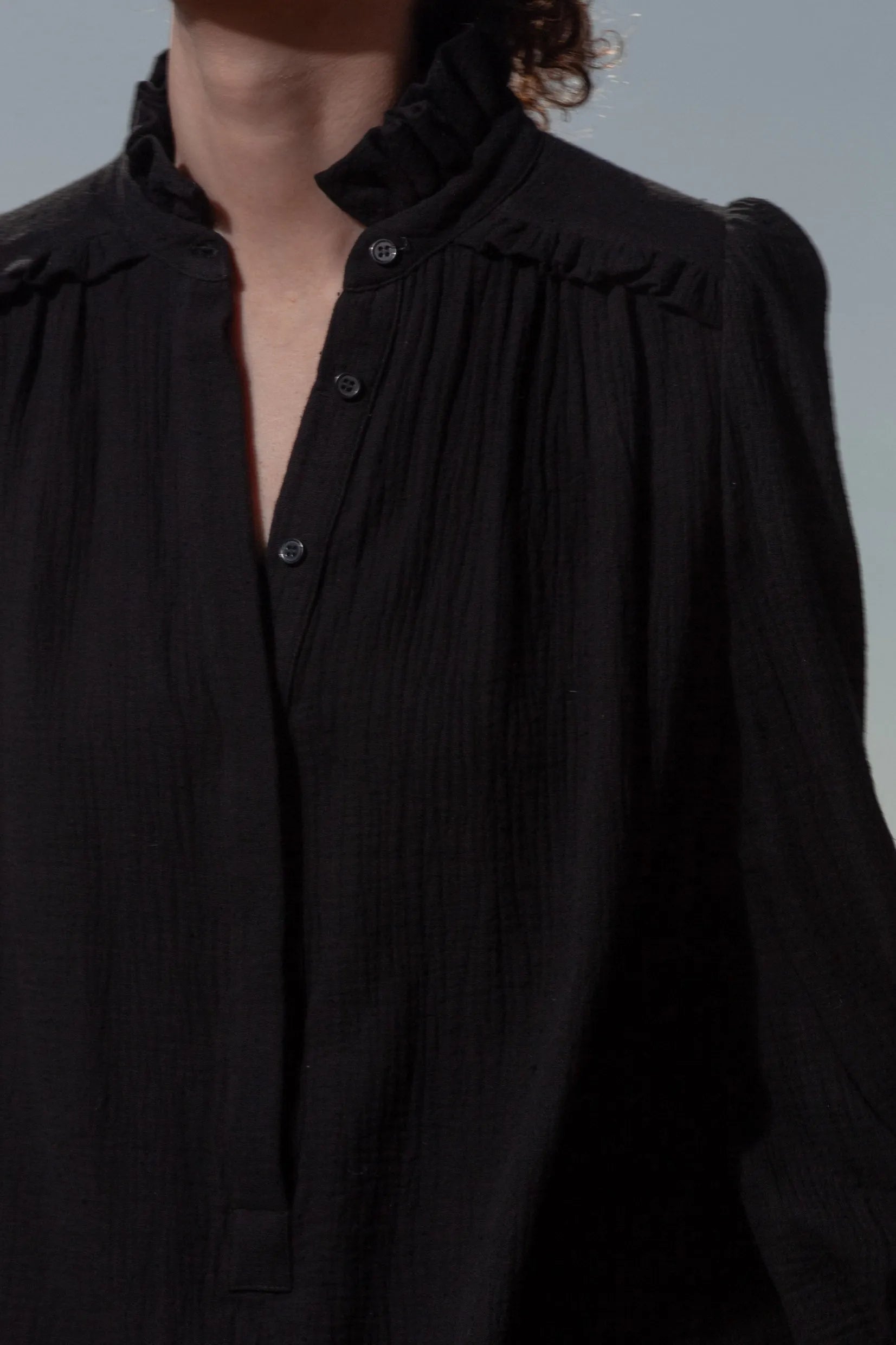 Poet Top - Black - Heidi Merrick