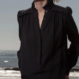 Poet Top - Black - Heidi Merrick