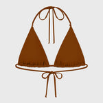 Knotted Triangle Top - Tiger Shark - Heidi Merrick