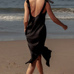 Marion Slip Dress - Black - Heidi Merrick