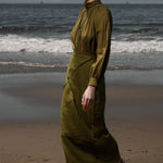 Geometry Skirt - Frog Linen - Heidi Merrick