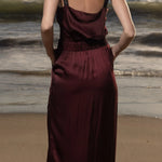 Maeve Skirt - Burgundy - Heidi Merrick