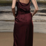 Maeve Skirt - Burgundy - Heidi Merrick