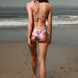 Knotted Bikini Bottom - Bougainvillea