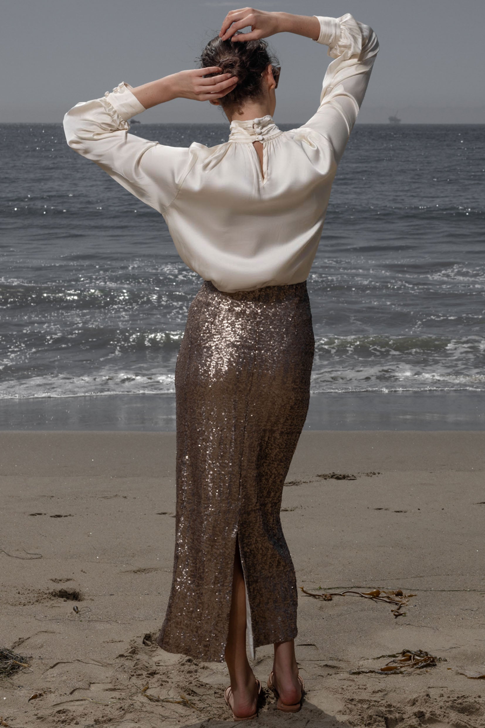 Siren Skirt - Toast - Heidi Merrick