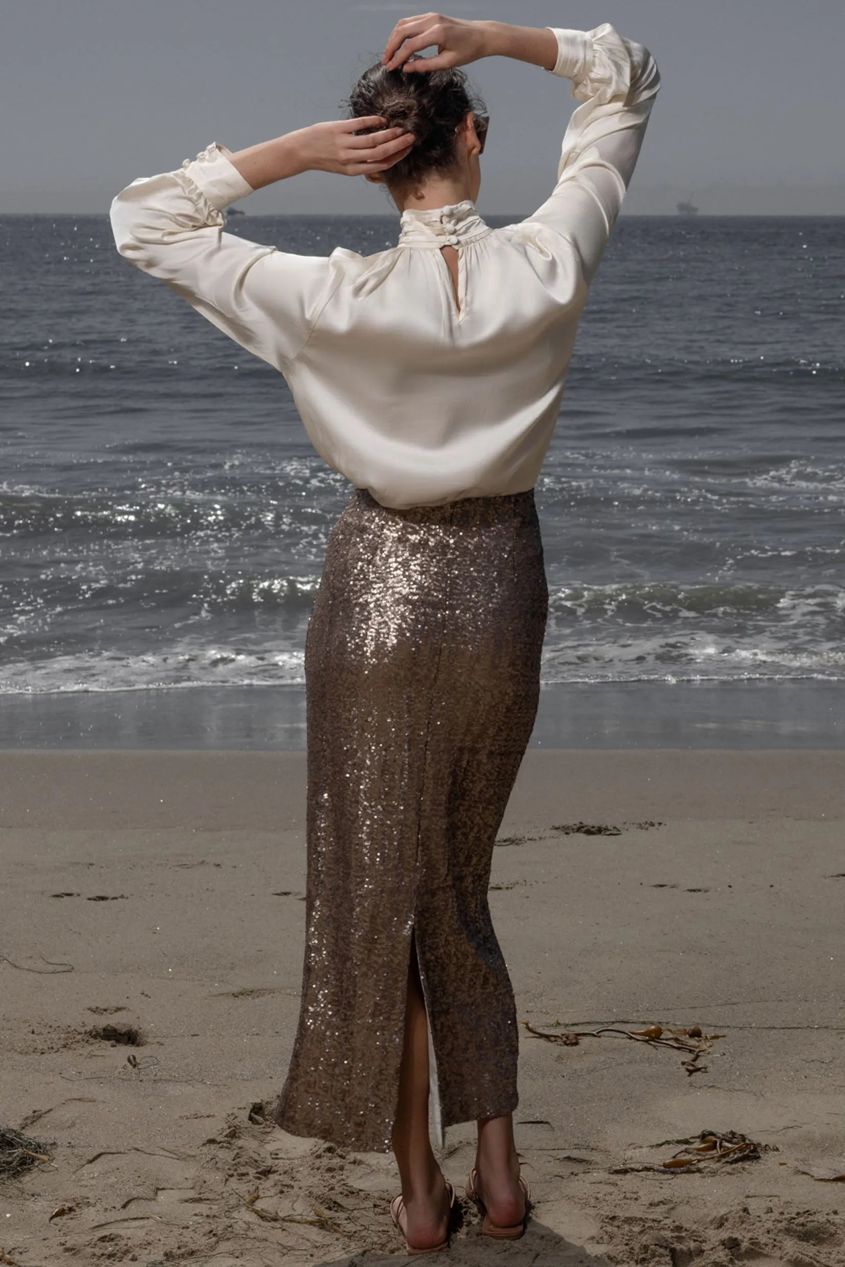 Siren Skirt - Toast - Heidi Merrick