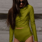 Mimizan Bottom - Frog - Heidi Merrick