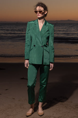 Mars Blazer - Green Moire