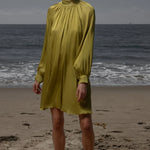 Edie Dress - Chartreuse - Heidi Merrick