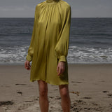 Edie Dress - Chartreuse - Heidi Merrick