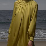 Edie Dress - Chartreuse - Heidi Merrick
